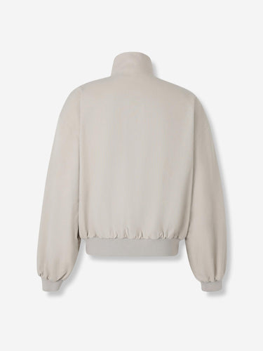 Balenciaga Hombre Barcelona Chaqueta Bomber Reversible color Blanco Y Negro sku 512-002731 01 - Foto 2
