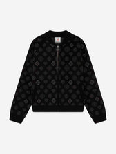 Casablanca Hombre Barcelona Chaqueta Punto Bomber color Negro sku 512-002735 01 - Foto 1
