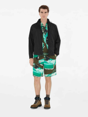 Burberry Hombre Barcelona Chaqueta Técnica Estampado color Negro sku 512-002738 01 - Foto 2