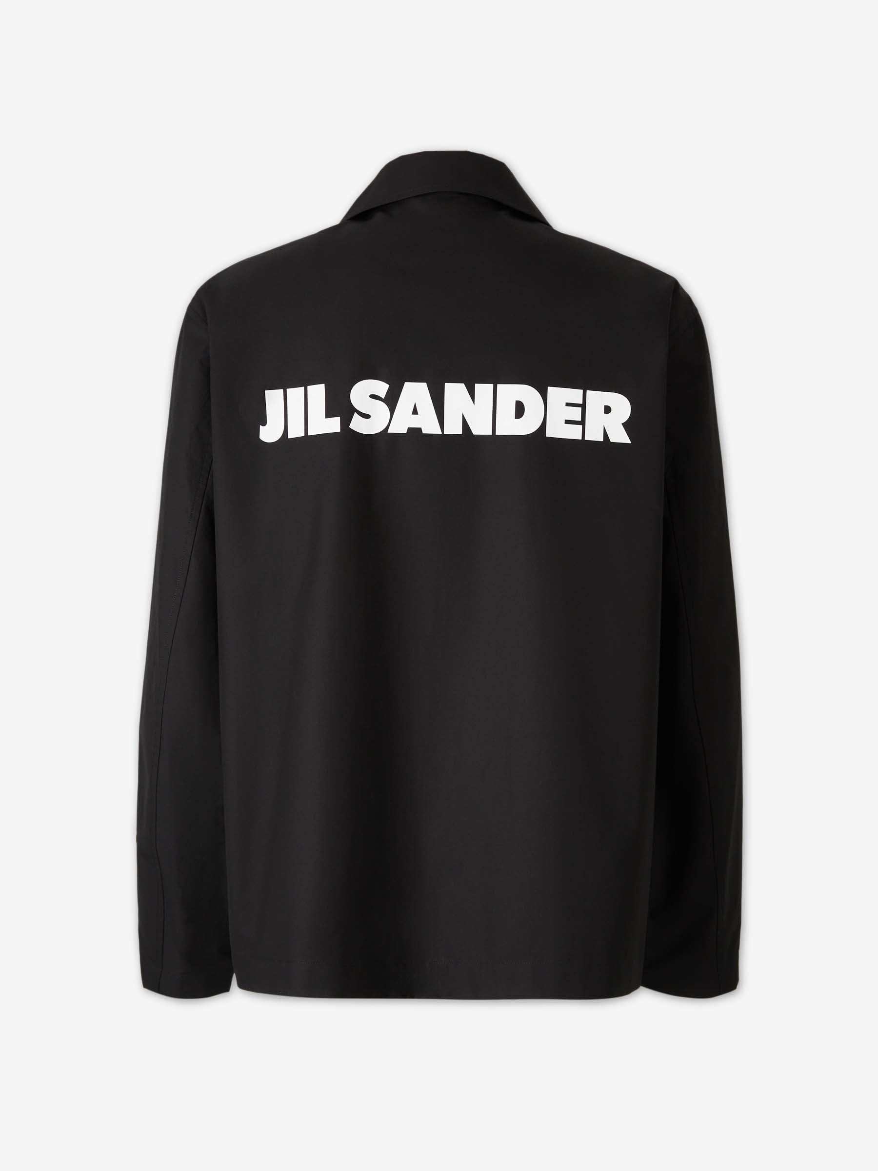 Jil Sander Hombre Barcelona Sobrecamisa Logo color Negro sku 512-002740 01 - Foto 2