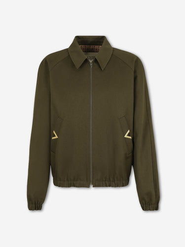 Valentino Hombre Barcelona Chaqueta Casual VGold color Verde Militar sku 512-002747 01 - Foto 1