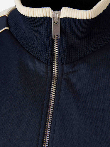 Wales Bonner Hombre Barcelona Sudadera Cremallera Casual color Azul Marino sku 512-002751 01 - Foto 4