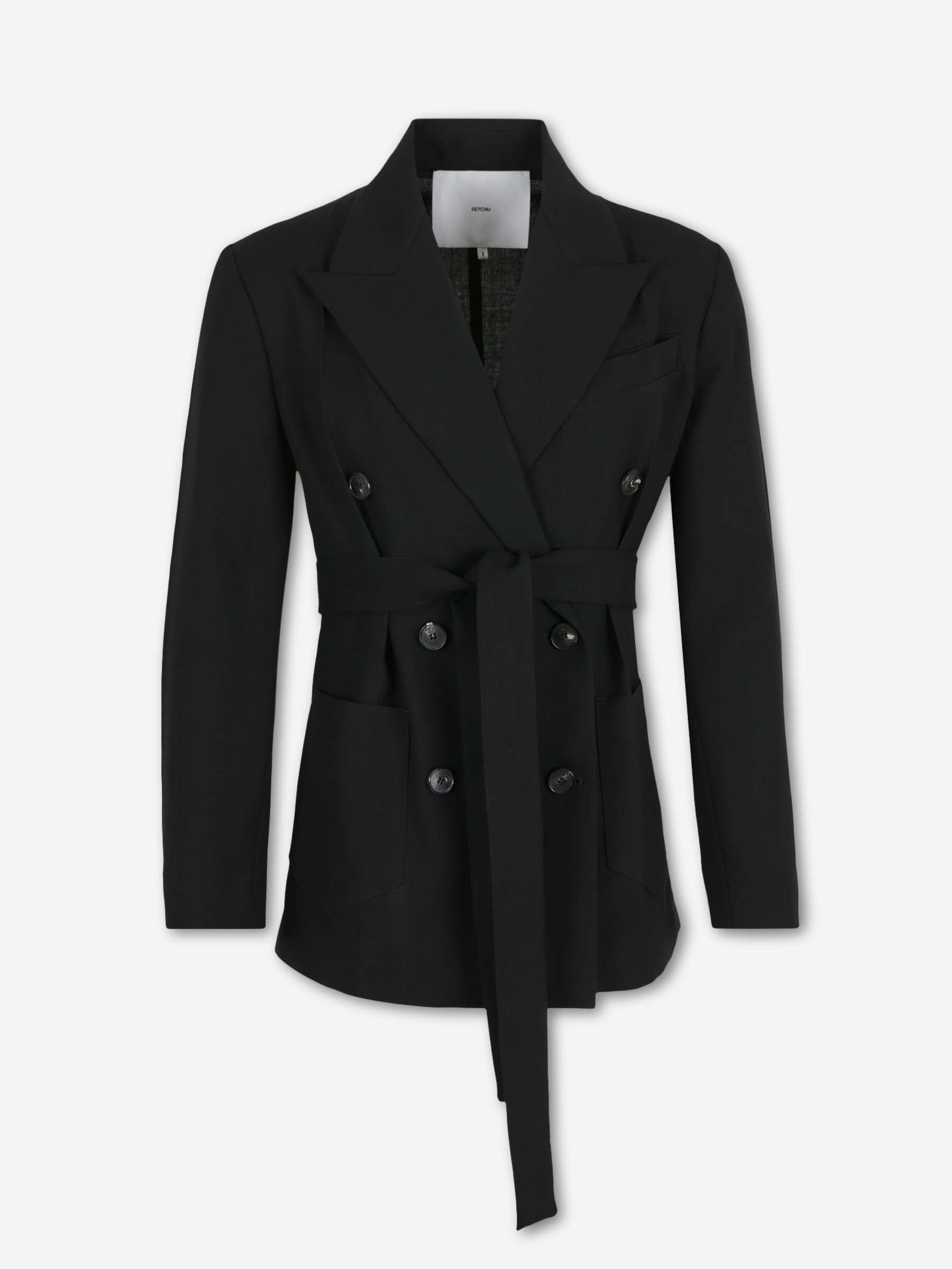 Setchu Hombre Barcelona Americana Cruzada Cinturón color Negro sku 512-002753 01 - Foto 1