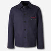 Givenchy Hombre Barcelona Sobrecamisa Logo Algodón color Azul Noche sku 512-002756 02 - Foto 1