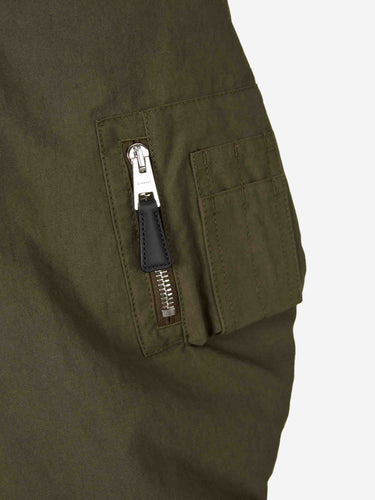 Givenchy Hombre Barcelona Chaqueta Bomber Couture Seam color Verde Militar sku 512-002757 01 - Foto 5