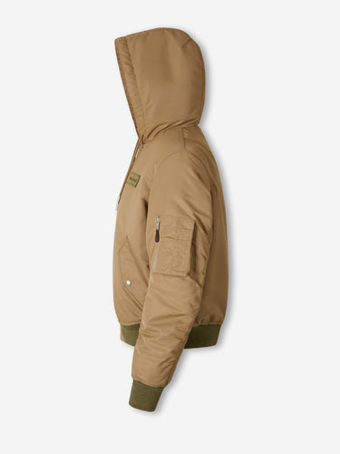 McQueen Hombre Barcelona Chaqueta Técnica Capucha color Camel sku 512-002758 01 - Foto 2