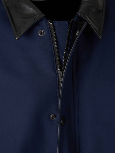 Acne Studios Hombre Barcelona Chaqueta Twill Bomber color Azul Noche sku 512-002768 01 - Foto 3