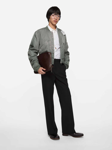 Acne Studios Hombre Barcelona Chaqueta Bomber Washed color Verde Militar sku 512-002771 01 - Foto 2