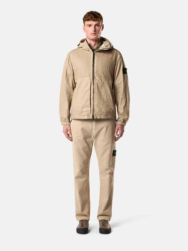 Stone Island Hombre Barcelona Chaqueta Capucha Panama color Camel sku 512-002790 01 - Foto 2