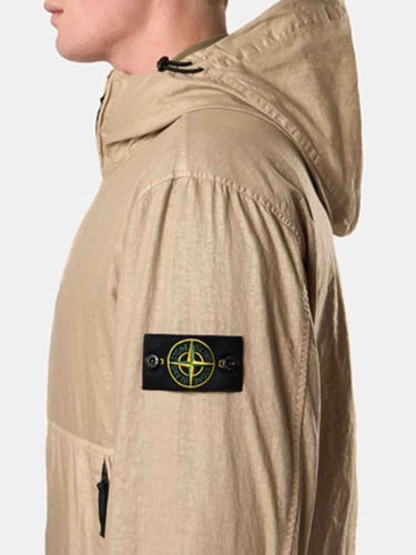 Stone Island Hombre Barcelona Chaqueta Capucha Panama color Camel sku 512-002790 01 - Foto 3