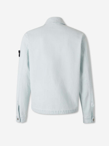 Stone Island Hombre Barcelona Chaqueta Denim Algodón color Azul Denim Claro sku 512-002791 01 - Foto 2