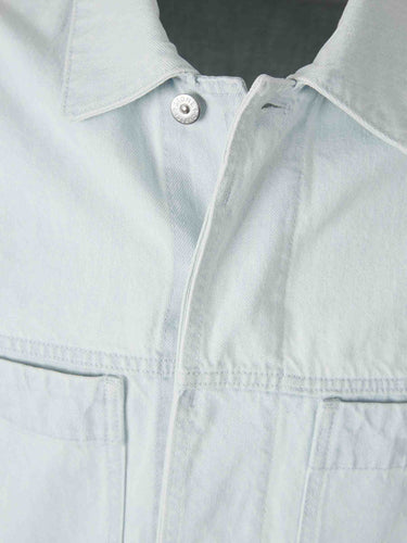Stone Island Hombre Barcelona Chaqueta Denim Algodón color Azul Denim Claro sku 512-002791 01 - Foto 3