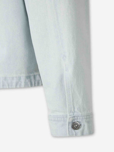 Stone Island Hombre Barcelona Chaqueta Denim Algodón color Azul Denim Claro sku 512-002791 01 - Foto 5
