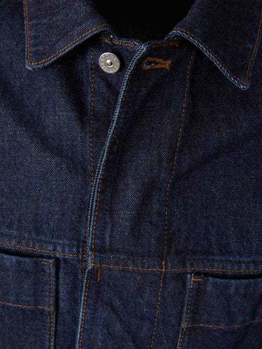 Stone Island Hombre Barcelona Chaqueta Denim Algodón color Azul Denim Oscuro sku 512-002793 00 - Foto 3