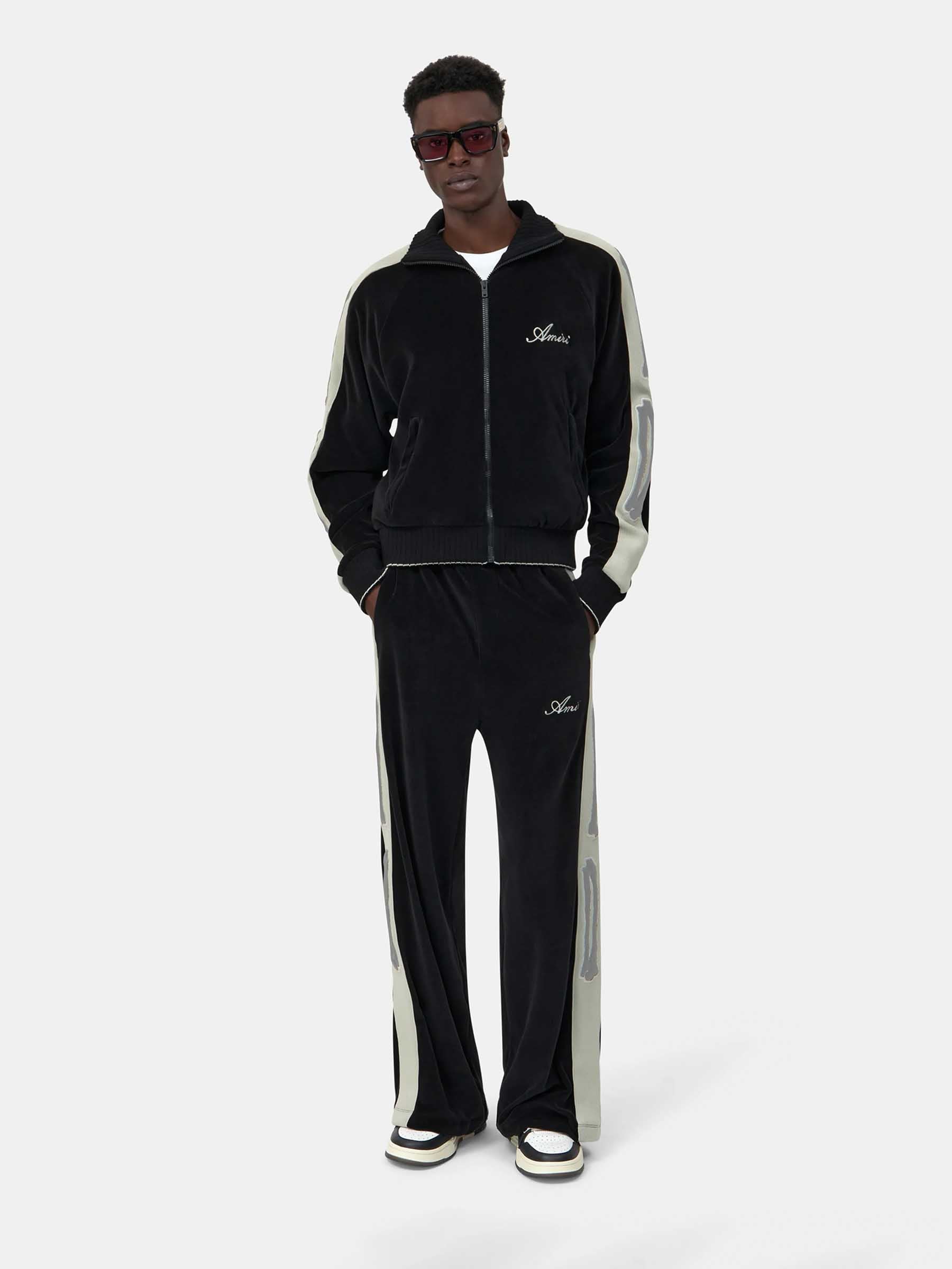Amiri Hombre Barcelona Sudadera Cremallera Bones color Negro sku 512-002794 01 - Foto 2