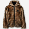 Amiri Hombre Barcelona Abrigo Fur Capucha color Marrón sku 512-002795 01 - Foto 1