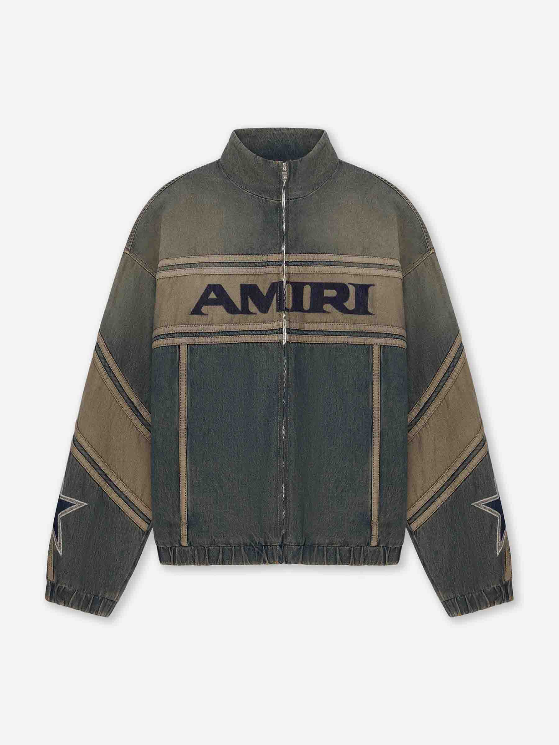 Amiri Hombre Barcelona Chaqueta Denim Track color Azul Denim sku 512-002796 01 - Foto 1