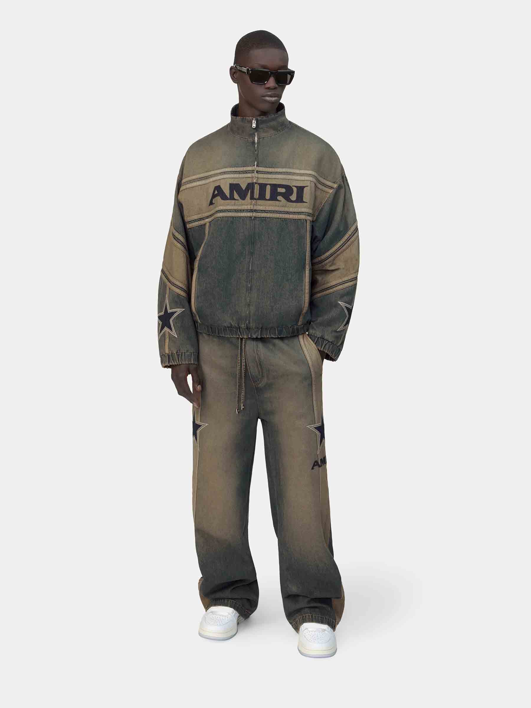 Amiri Hombre Barcelona Chaqueta Denim Track color Azul Denim sku 512-002796 01 - Foto 2