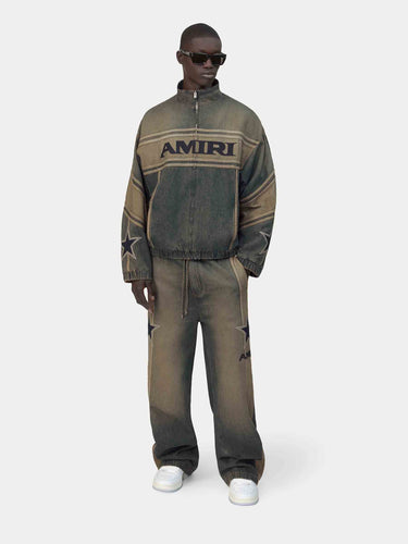 Amiri Hombre Barcelona Chaqueta Denim Track color Azul Denim sku 512-002796 01 - Foto 2