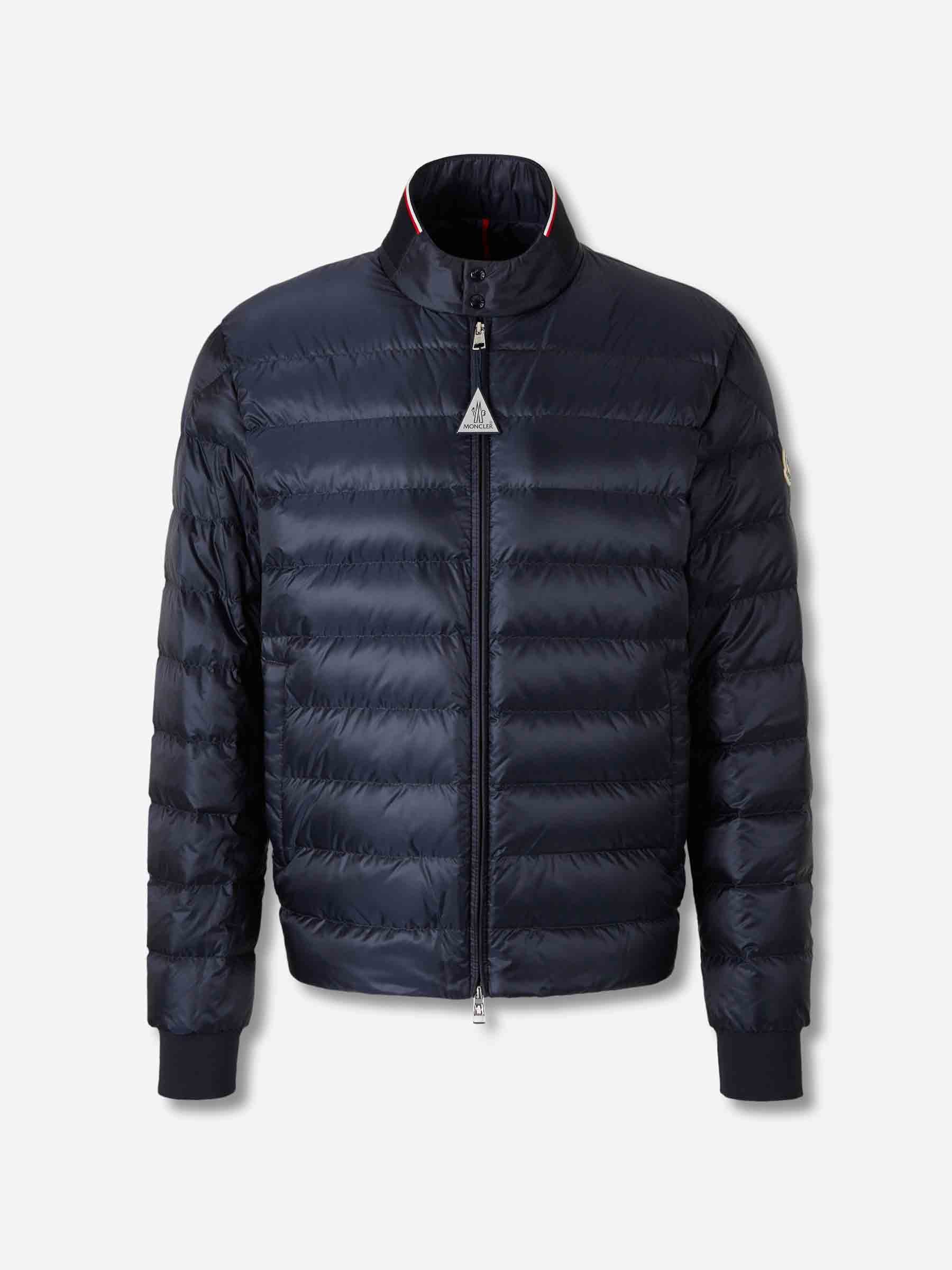 Moncler Hombre Barcelona Plumífero Corto Rigel color Azul Marino sku 512-002800 02 - Foto 1