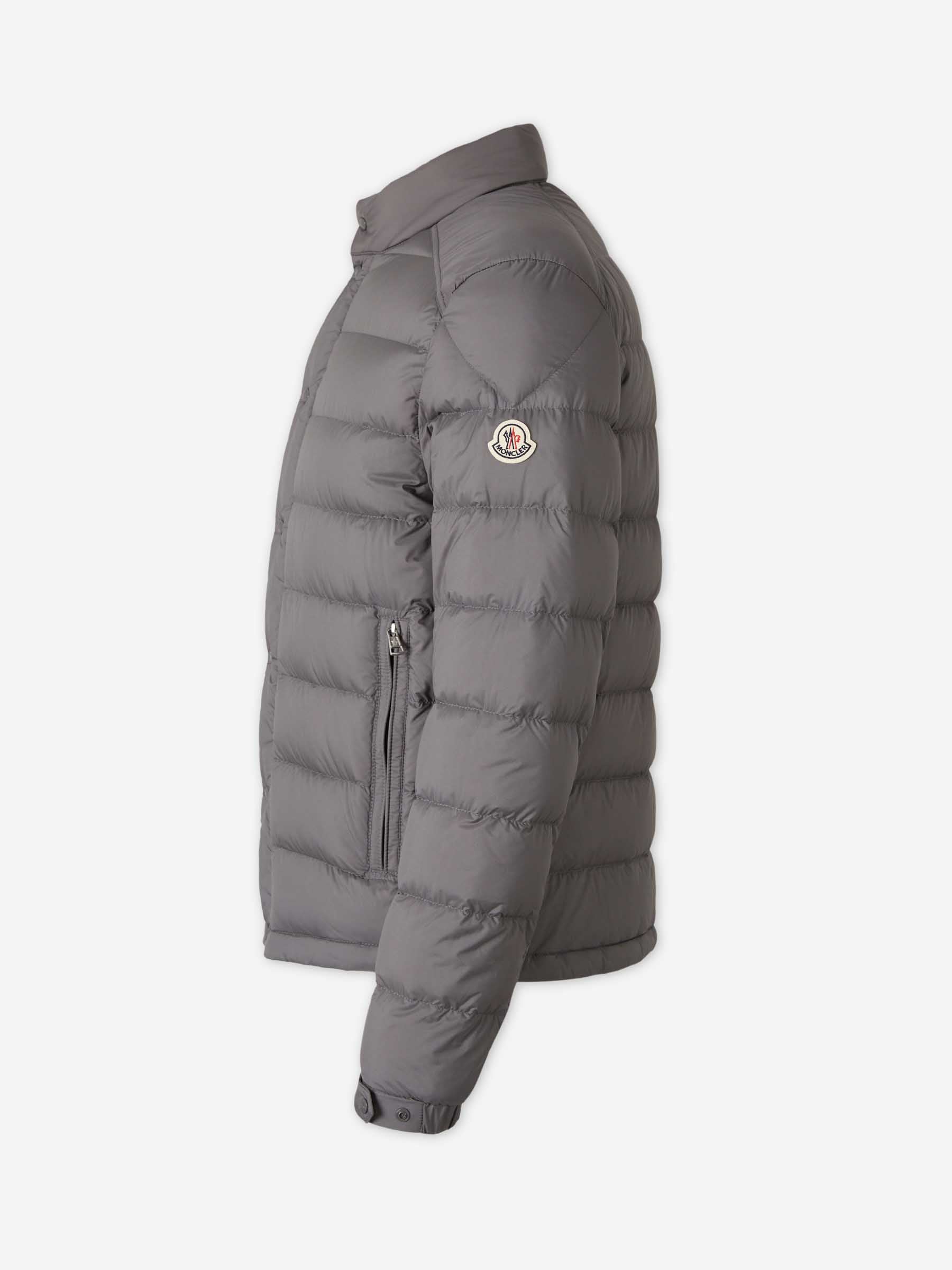 Moncler Hombre Barcelona Plumífero Corto Selves color Gris sku 512-002803 01 - Foto 2