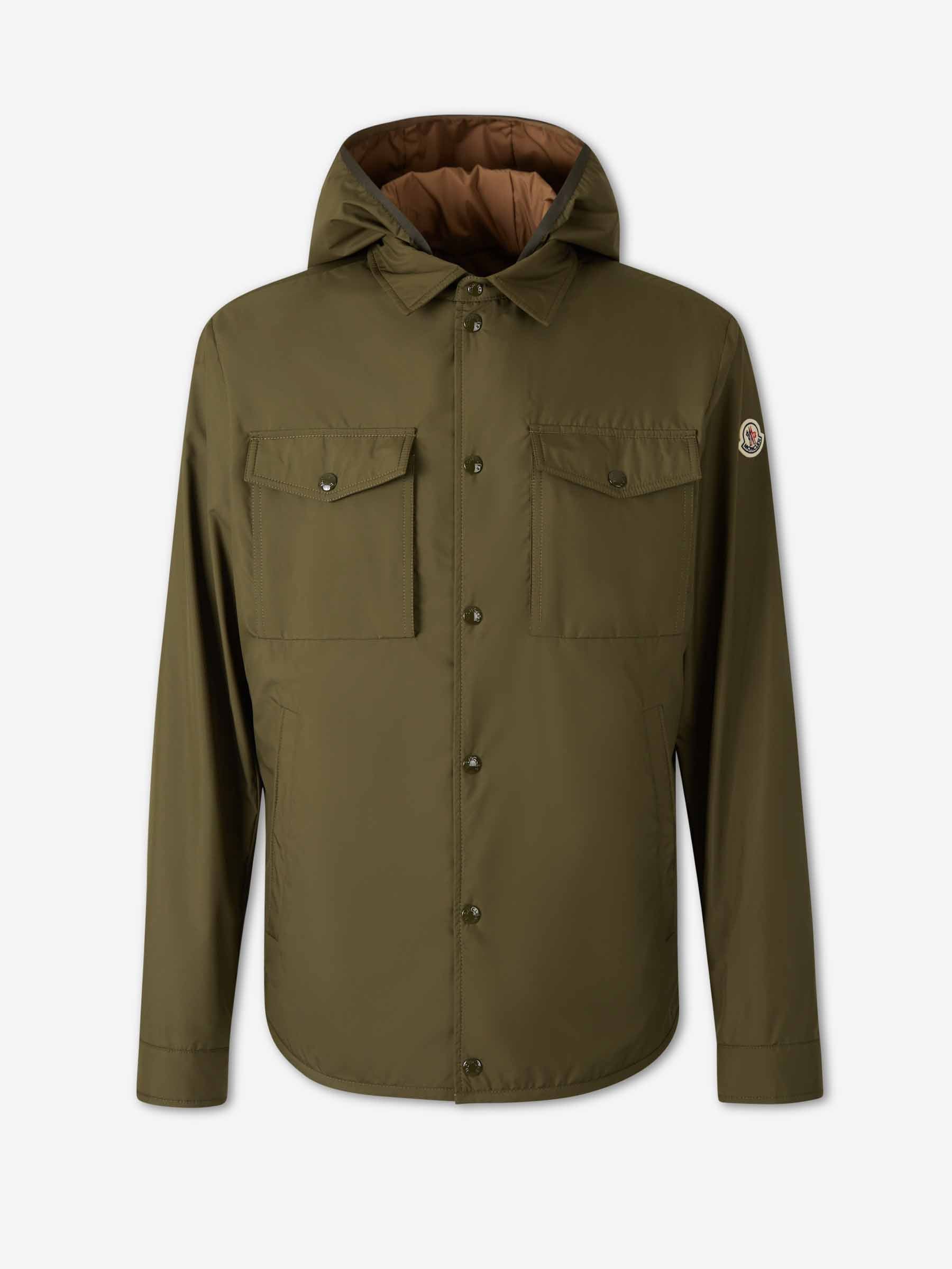Moncler Hombre Barcelona Chaqueta Técnica Chirano color Verde Militar sku 512-002814 01 - Foto 1