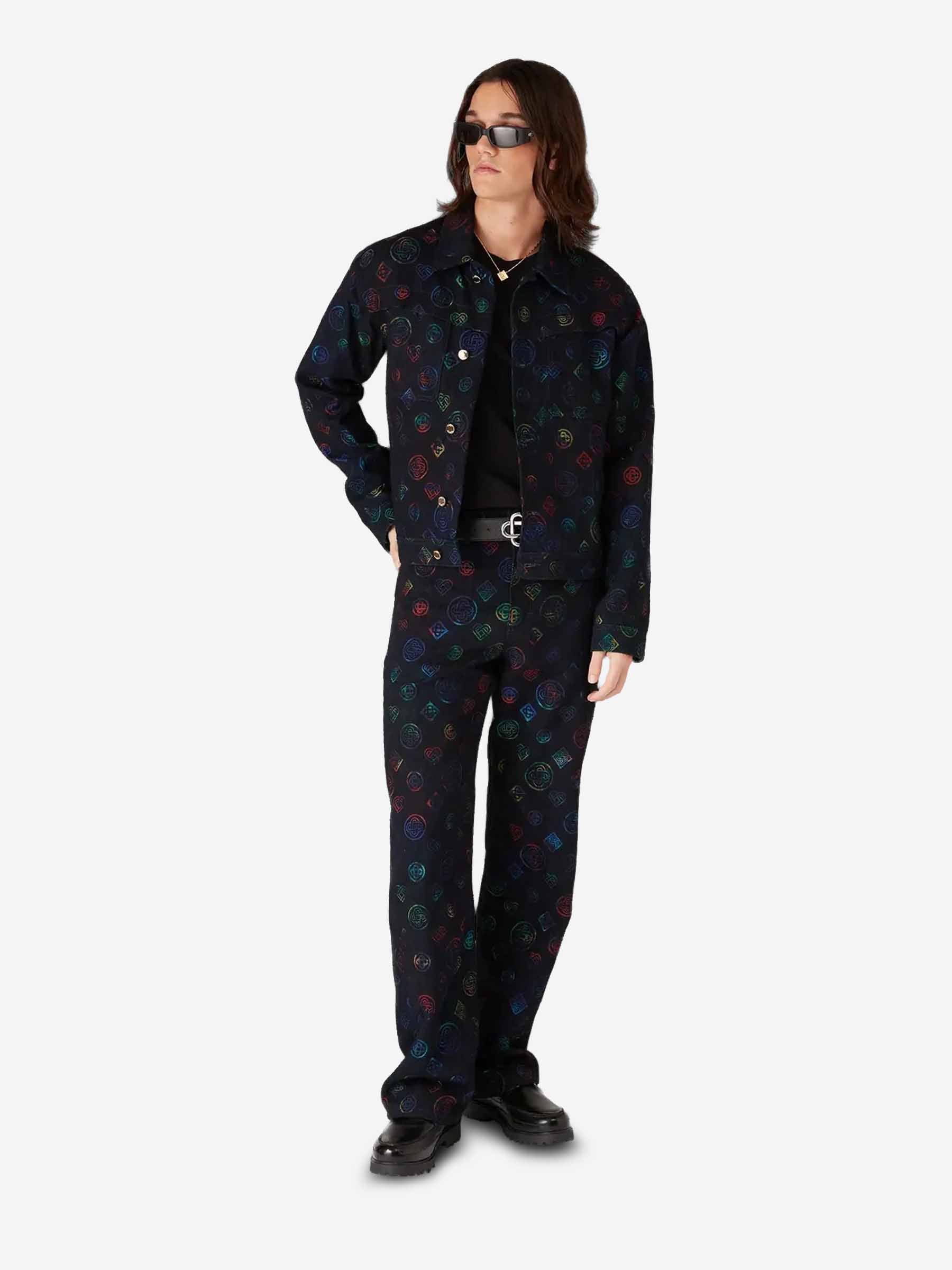 Casablanca Hombre Barcelona Chaquetas Denim Heatmap color Negro sku 512-002815 01 - Foto 2