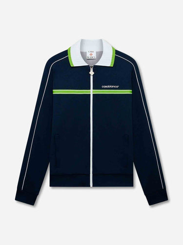 Casablanca Hombre Barcelona Chaqueta Deportiva Piqué color Azul Marino sku 512-002818 01 - Foto 1