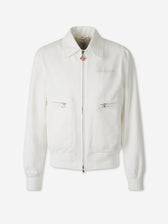 Casablanca Hombre Barcelona Chaqueta Bomber Monogram color Blanco sku 512-002819 01 - Foto 1