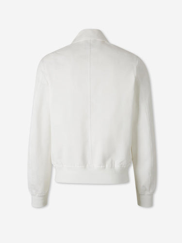 Casablanca Hombre Barcelona Chaqueta Bomber Monogram color Blanco sku 512-002819 01 - Foto 2