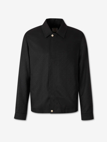 Casablanca Hombre Barcelona Sobrecamisa Mongram color Negro sku 512-002820 01 - Foto 1