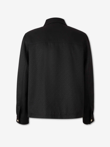 Casablanca Hombre Barcelona Sobrecamisa Mongram color Negro sku 512-002820 01 - Foto 2