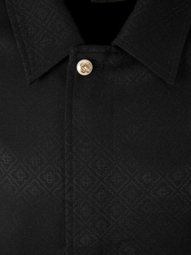 Casablanca Hombre Barcelona Sobrecamisa Mongram color Negro sku 512-002820 01 - Foto 3