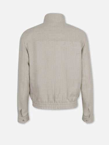 Brunello Cucinelli Hombre Barcelona Chaqueta Casual Cremallera color Beige sku 512-002822 01 - Foto 2