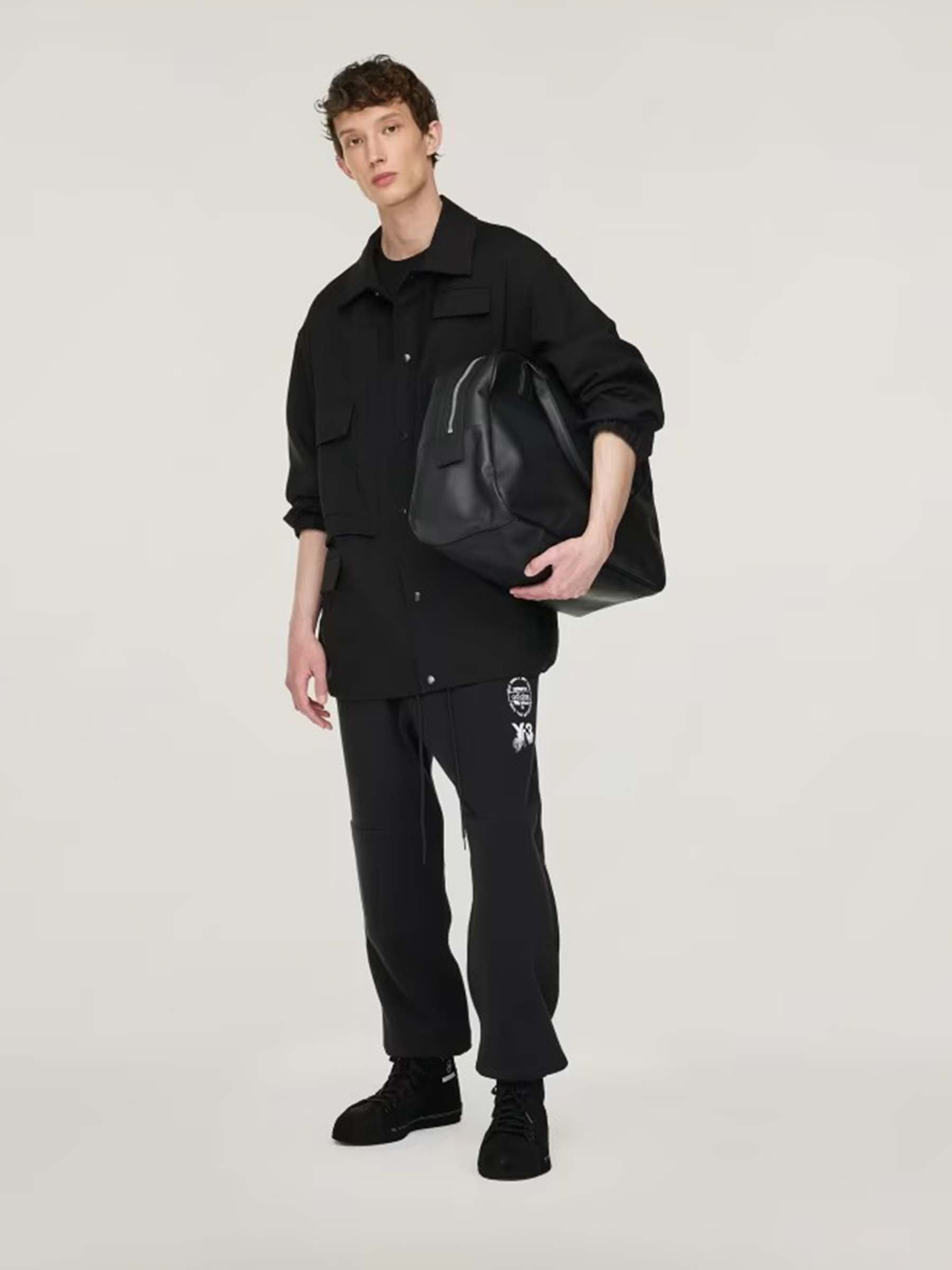 Adidas Y-3 Hombre Barcelona Chaqueta Uniform Coach color Negro sku 512-002826 01 - Foto 2