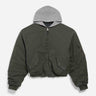 Balenciaga Hombre Barcelona Chaqueta Bomber Capucha color Negro sku 512-002828 01 - Foto 1