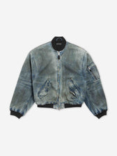 Balenciaga Hombre Barcelona Chaqueta Bomber Denim color Azul Denim sku 512-002829 01 - Foto 1