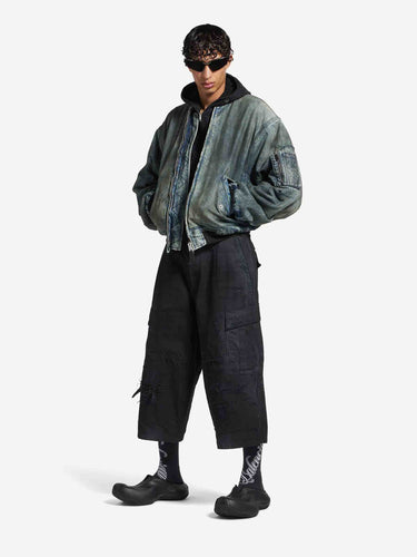 Balenciaga Hombre Barcelona Chaqueta Bomber Denim color Azul Denim sku 512-002829 01 - Foto 2