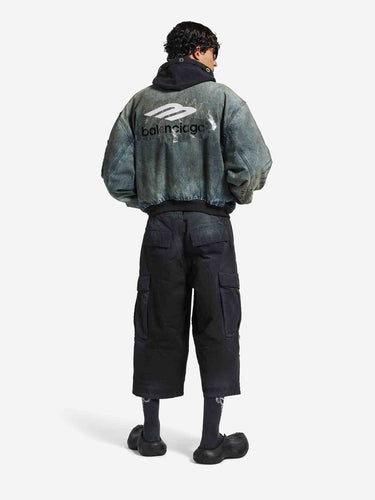 Balenciaga Hombre Barcelona Chaqueta Bomber Denim color Azul Denim sku 512-002829 01 - Foto 3