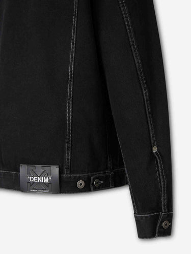 Off-White Hombre Barcelona Chaqueta Skate Algodón color Negro sku 512-002838 01 - Foto 5