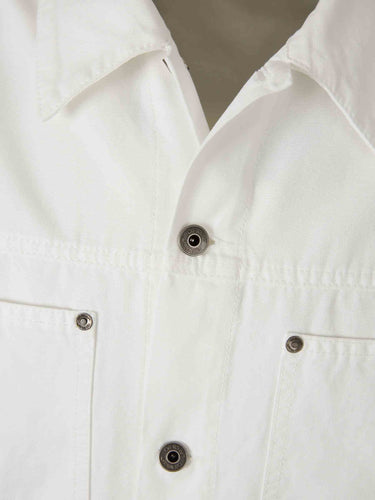 Off-White Hombre Barcelona Chaqueta Skate Algodón color Blanco sku 512-002839 01 - Foto 3
