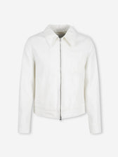Ami Paris Hombre Barcelona Chaqueta con Cremallera color Marfil sku 512-002840 01 - Foto 1