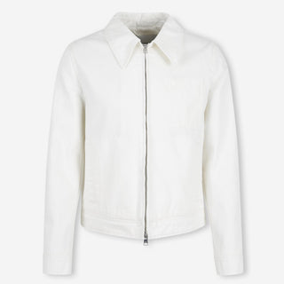 Ami Paris Hombre Barcelona Chaqueta con Cremallera color Marfil sku 512-002840 01 - Foto 1