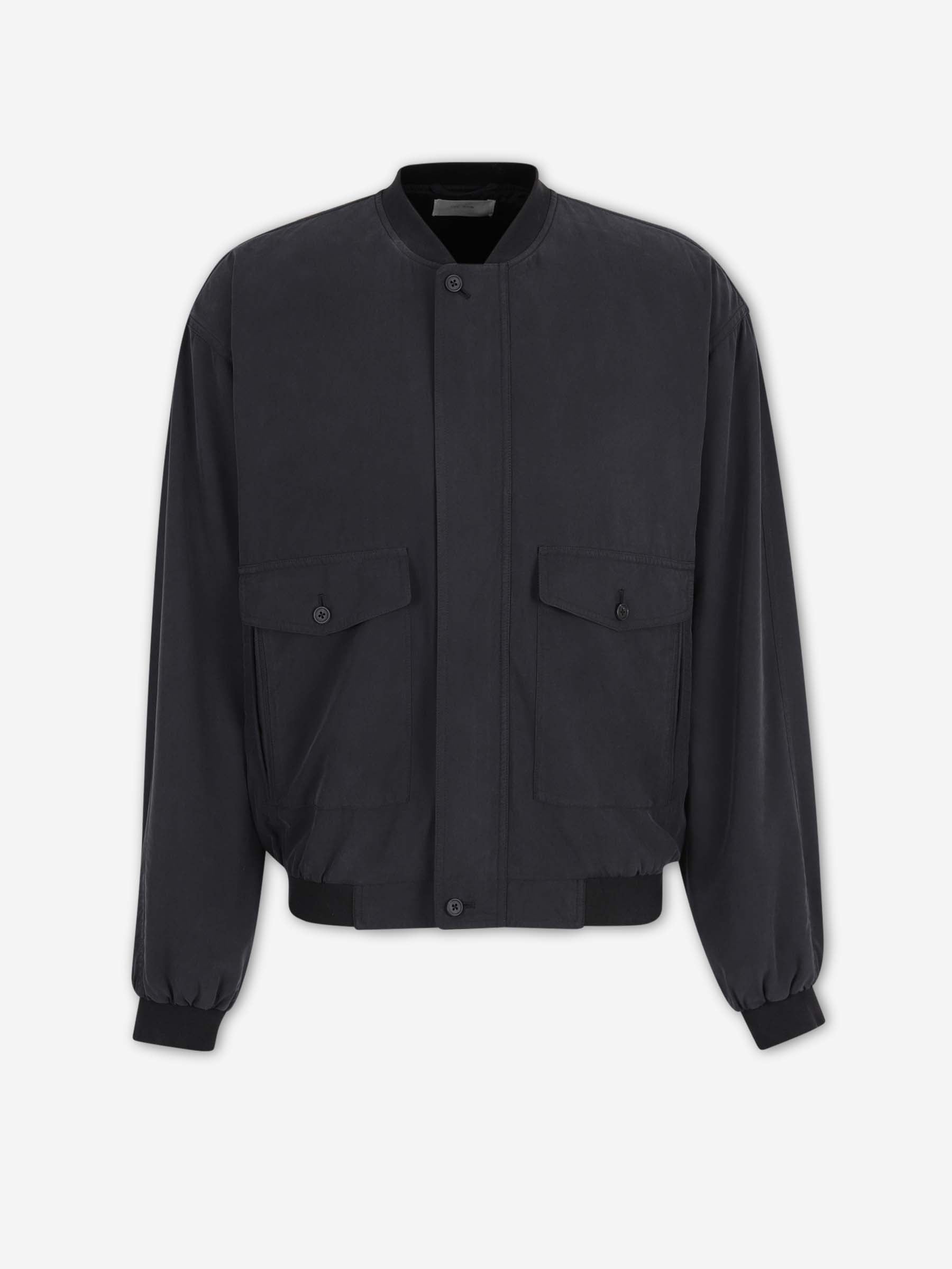 The Row Hombre Barcelona Chaqueta Bomber Seda color Negro sku 512-002841 01 - Foto 1