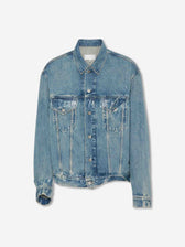Maison Margiela Hombre Barcelona Chaqueta Denim color Azul Denim Claro sku 512-002847 01 - Foto 1