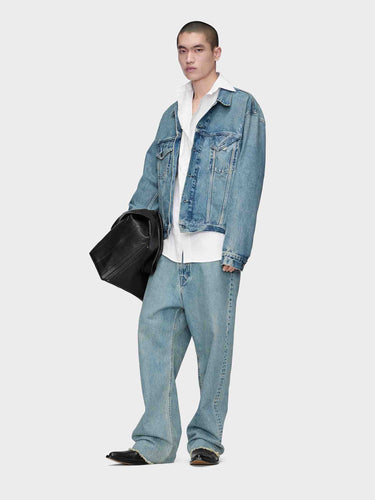 Maison Margiela Hombre Barcelona Chaqueta Denim color Azul Denim Claro sku 512-002847 01 - Foto 2