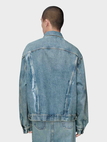 Maison Margiela Hombre Barcelona Chaqueta Denim color Azul Denim Claro sku 512-002847 01 - Foto 3