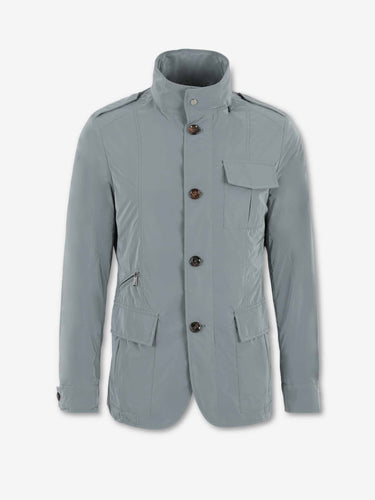 Moorer Hombre Barcelona Chaqueta Porto Terciopelo color Verde Oscuro sku 512-002849 01 - Foto 1
