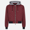 Dsquared2 Hombre Barcelona Chaqueta Bomber Quilted color Burdeos sku 512-002855 01 - Foto 1