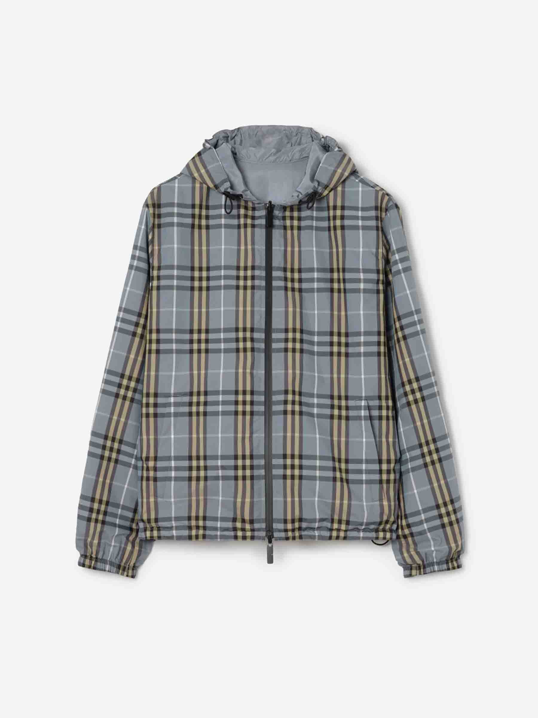 Burberry Hombre Barcelona Chaqueta Técnica Reversible color Azul Celeste sku 512-002867 01 - Foto 1